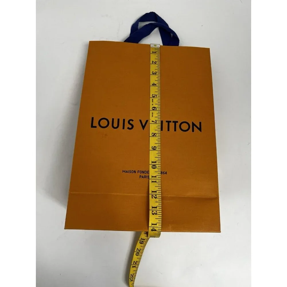 LOUIS VUITTON Authentic Empty Paper Gift Shopping Bag 14.5